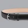 CHARLES TYRWHITT Made In England Leather Formal Belt - Black