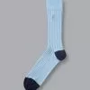 CHARLES TYRWHITT Cotton Rib Socks - Light B