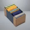 CHARLES TYRWHITT Stripe & Cotton Rib Socks Gift Box Set - M -Charles Tyrwhitt Shop ACK0349MLT FULL