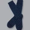 CHARLES TYRWHITT Arrow Motif Socks - Navy