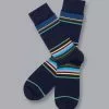 CHARLES TYRWHITT Block Stripe Socks - French B