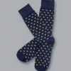CHARLES TYRWHITT Geo Socks - Navy 2 CHARLES TYRWHITT Geo Socks - Navy -Charles Tyrwhitt Shop ACK0370NAV FULL