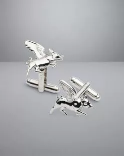 CHARLES TYRWHITT If Pigs Could Fly Cufflinks - Silv
