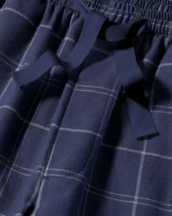 CHARLES TYRWHITT Check Pajama Bottoms - Navy & Wh -Charles Tyrwhitt Shop ACN0045NWT DETAIL