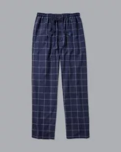 CHARLES TYRWHITT Check Pajama Bottoms - Navy & Wh -Charles Tyrwhitt Shop ACN0045NWT MAIN