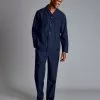 CHARLES TYRWHITT Pajama Set - Navy -Charles Tyrwhitt Shop ACN0049NAV MODEL FULL