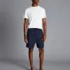 CHARLES TYRWHITT Cotton Jersey Shorts - French B -Charles Tyrwhitt Shop ACN0053NAV FRONT