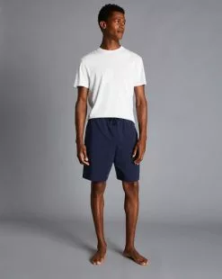 CHARLES TYRWHITT Cotton Jersey Shorts - French B