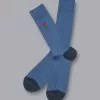 CHARLES TYRWHITT England Rugby Cotton Rib Socks - Indigo B -Charles Tyrwhitt Shop ACQ0003IDG FULL