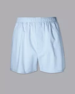CHARLES TYRWHITT Woven Boxers - Sky