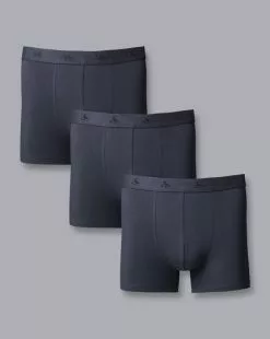 CHARLES TYRWHITT 3 Pack Cotton Stretch Jersey Trunks - French B