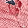 CHARLES TYRWHITT Button-Down Collar Non-Iron Stretch Poplin Mini Gingham Shirt - Bright Pink
