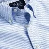 CHARLES TYRWHITT Button-Down Collar Washed Oxford Stripe Shirt - Ocean B