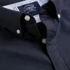 CHARLES TYRWHITT Button-Down Collar Washed Oxford Shirt - Navy B