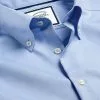 CHARLES TYRWHITT Button-Down Collar Non-Iron Shirt - Sky B -Charles Tyrwhitt Shop FOB0188SKY COLLAR DETAIL