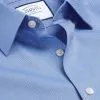 CHARLES TYRWHITT Non-Iron Royal Oxford Shirt - Ocean B