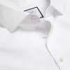 CHARLES TYRWHITT Spread Collar Non-Iron Poplin Shirt - Wh -Charles Tyrwhitt Shop FON0671WHT COLLAR DETAIL
