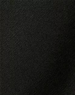 CHARLES TYRWHITT Spread Collar Non-Iron Poplin Shirt - Black -Charles Tyrwhitt Shop FON0710BLK FABRIC DETAIL