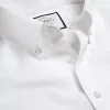 CHARLES TYRWHITT Button-Down Non-Iron Twill Shirt - Wh -Charles Tyrwhitt Shop FON0717WHT COLLAR DETAIL