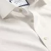 CHARLES TYRWHITT Spread Collar Non-Iron Twill Shirt - Ivory