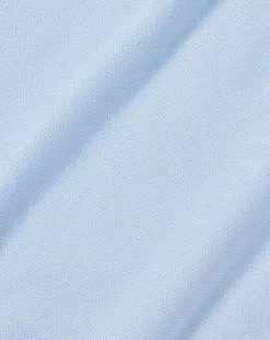 CHARLES TYRWHITT Spread Collar Non-Iron Henley Weave Shirt - Sky B -Charles Tyrwhitt Shop FON2482SKY FABRIC DETAIL