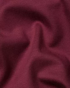 CHARLES TYRWHITT Smart Long Sleeve Jersey Polo - Win 9 CHARLES TYRWHITT Smart Long Sleeve Jersey Polo - Win -Charles Tyrwhitt Shop JEP0326WNE FABRIC DETAIL