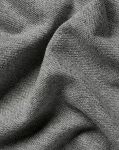 CHARLES TYRWHITT Tyrwhitt Pique Polo - Grey -Charles Tyrwhitt Shop JEP0340GRY FABRIC DETAIL