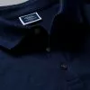 CHARLES TYRWHITT Tyrwhitt Long Sleeve Pique Polo - Navy