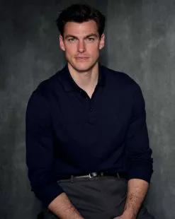 CHARLES TYRWHITT Tyrwhitt Long Sleeve Pique Polo - Navy -Charles Tyrwhitt Shop JEP0342NAV l