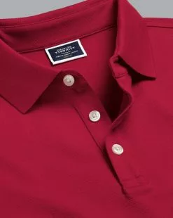 CHARLES TYRWHITT Tyrwhitt Pique Polo - R