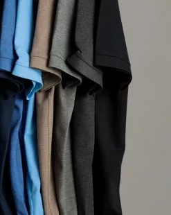 CHARLES TYRWHITT Tyrwhitt Pique Polo - Dark Grey M -Charles Tyrwhitt Shop JEP0373DGY L