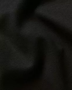 CHARLES TYRWHITT Zip-Neck Jersey Polo - Black -Charles Tyrwhitt Shop JEP0378BLK FABRIC DETAIL