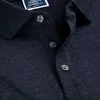 CHARLES TYRWHITT Navy Melange Tyrwhitt Pique P