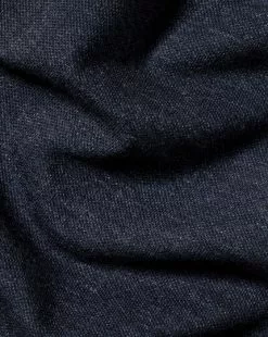 CHARLES TYRWHITT Navy Melange Tyrwhitt Pique P 11 CHARLES TYRWHITT Navy Melange Tyrwhitt Pique P -Charles Tyrwhitt Shop JEP0384NAV FABRIC DETAIL