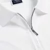 CHARLES TYRWHITT Tyrwhitt Cool Zip-Neck Polo - Wh