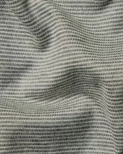 CHARLES TYRWHITT Birdseye Stripe Jacquard Polo - Light Grey 10 CHARLES TYRWHITT Birdseye Stripe Jacquard Polo - Light Grey -Charles Tyrwhitt Shop JEP0397LGY FABRIC DETAIL