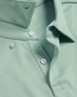 CHARLES TYRWHITT Smart Jersey Polo - Spearmin
