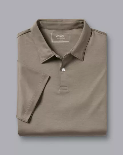 CHARLES TYRWHITT Smart Jersey Polo - T 6 CHARLES TYRWHITT Smart Jersey Polo - T - Image 4