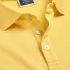 CHARLES TYRWHITT Tyrwhitt Pique Polo - Lemon Yellow -Charles Tyrwhitt Shop JEP0402LMN COLLAR DETAIL