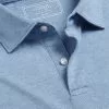 CHARLES TYRWHITT End-On-End Cotton Polo - Light B -Charles Tyrwhitt Shop JEP0405LBU COLLAR DETAIL