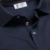 CHARLES TYRWHITT England Rugby Red Rose Pique Polo - Navy 1 CHARLES TYRWHITT England Rugby Red Rose Pique Polo - Navy -Charles Tyrwhitt Shop JEQ0003NAV COLLAR DETAIL