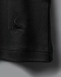 CHARLES TYRWHITT Cotton Tyrwhitt T-Shirt - Black -Charles Tyrwhitt Shop JET0006BLK LOGO