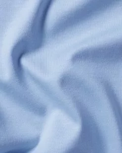 CHARLES TYRWHITT Cotton Tyrwhitt T-Shirt - Sky B -Charles Tyrwhitt Shop JET0006SKY FABRIC DETAIL