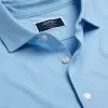 CHARLES TYRWHITT Pique Jersey Shirt - Sky