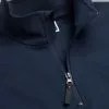 CHARLES TYRWHITT Performance Zip-Neck Sweater - Navy -Charles Tyrwhitt Shop JEX0029NAV COLLAR DETAIL