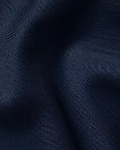 CHARLES TYRWHITT Performance Zip-Neck Sweater - Navy -Charles Tyrwhitt Shop JEX0029NAV FABRIC DETAIL