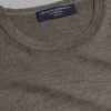 CHARLES TYRWHITT Merino Crew Neck Sweater - Moch -Charles Tyrwhitt Shop KNJ0347MCA COLLAR DETAIL