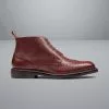 CHARLES TYRWHITT Leather Brogue Boots - Chestnut Brown 2 CHARLES TYRWHITT Leather Brogue Boots - Chestnut Brown -Charles Tyrwhitt Shop SHB0265CBR SIDE