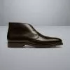 CHARLES TYRWHITT Leather Chukka Boots - Dark Ch -Charles Tyrwhitt Shop SHB0275DCL SIDE