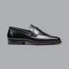 CHARLES TYRWHITT Saddle Loafers - Black -Charles Tyrwhitt Shop SHC0245BLK SIDE